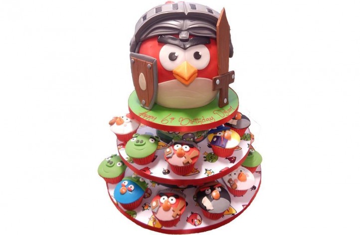 Angry Bird & Cupcakes