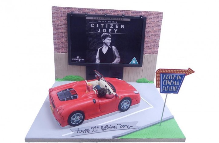 Drive In Cinema Cake