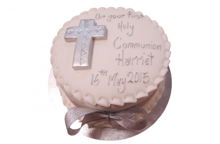 First Holy Communion Simple Cake
