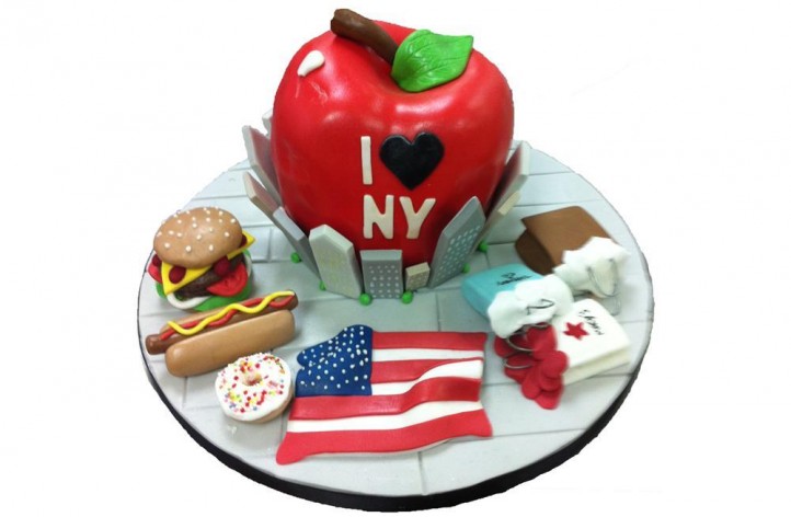 New York Apple & Extras Cake