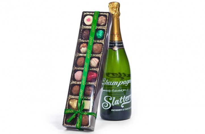 Slattery Champagne & 16 Chocolate Box