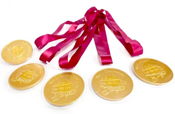 Slattery Chocolate Medals 