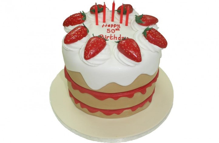 Strawberry Gateux Cake