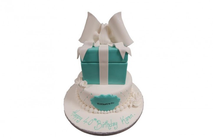 Tiffany Two Tiered Cake